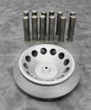 IEC 809 Clinical Centrifuge Fixed Angle Rotor with 12 x 15mL Shields