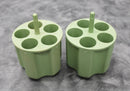 x2 Thermo Scientific 75006533 Centrifuge Rotor Bucket 5x50mL Tube Adapters