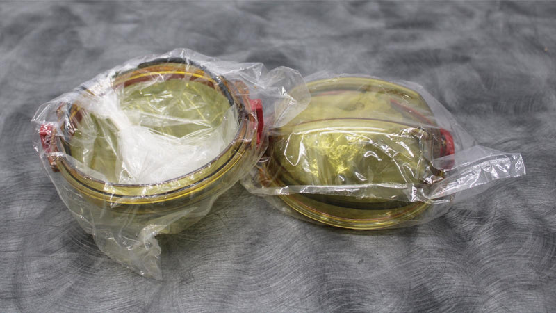 x2 Thermo Scientific 750mL Round Bucket ClickSeal Lids for TX-750 75003609 New