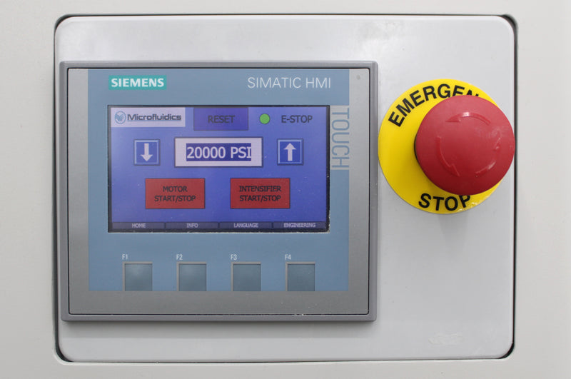 Microfluidics LM20 Electric Microfluidizer Processor High Shear Homogenizer