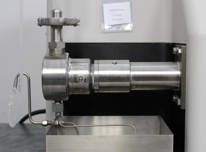 Microfluidics LM20 Electric Microfluidizer Processor High Shear Homogenizer
