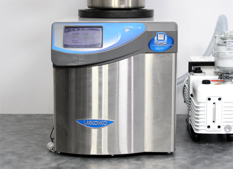 Labconco FreeZone 2.5L -84°C Benchtop Freeze Dryer 710201000 w/ Pump & Manifold