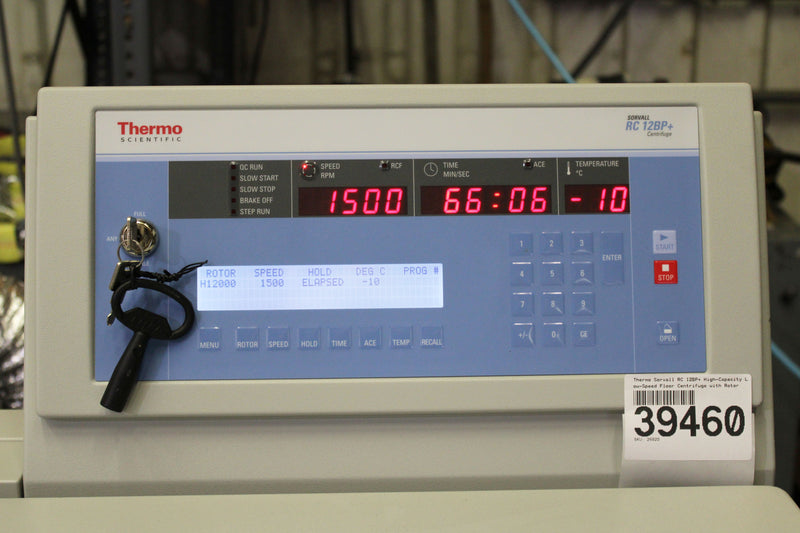 Thermo Sorvall RC 12BP+ High-Capacity Low-Speed Floor Centrifuge with Rotor