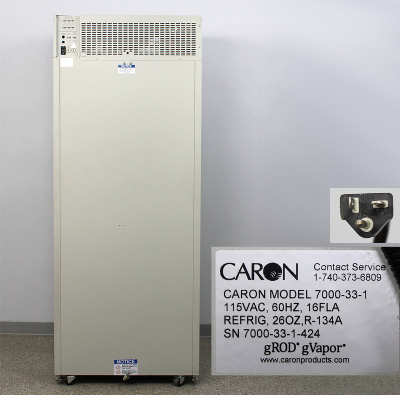 Caron Reach-In Environmental Testing Chamber Model 7000-33-1 with Shelves