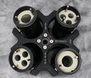 Beckman Coulter S4180 Centrifuge Swing Bucket Rotor 4 Buckets and Adapters