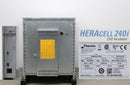Thermo Scientific HERAcell 240i CO2 Incubator Back Panel, Label with Serial Number and Manufacture Date, Logo, Ports