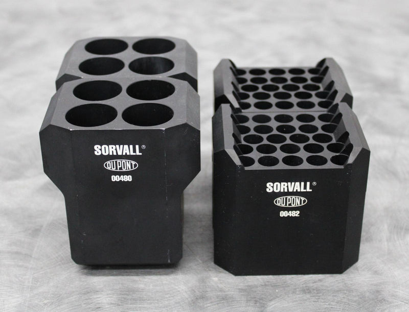 Sorvall/Dupont HS-4 Centrifuge Swing Bucket Rotor 7000 RPM w/Buckets & Adapters