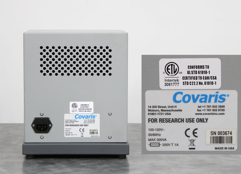 Covaris CP02 cryoPREP Cryogenic Sample Automated Dry Pulverizer