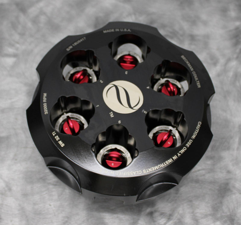 Beckman Coulter 369650 SW 32 Ti Centrifuge Swing-Bucket Rotor w/ Buckets 32K RPM