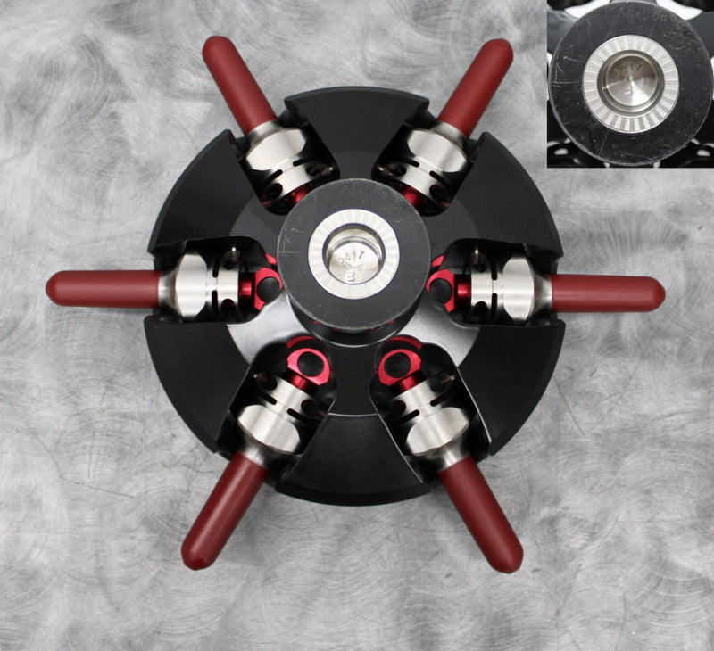 Beckman Coulter 369650 SW 32 Ti Centrifuge Swing-Bucket Rotor w/ Buckets 32K RPM