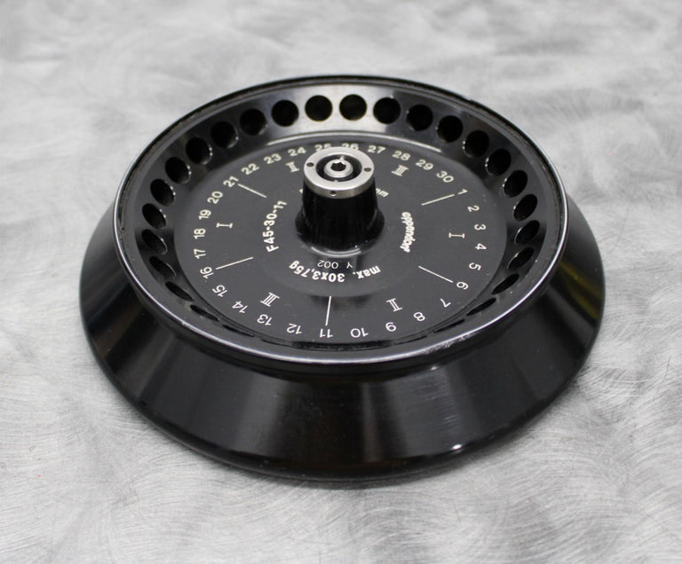 Eppendorf F-45-30-11 Fixed Angle Centrifuge Rotor 30x1.5/2mL 14K RPM 5427753001