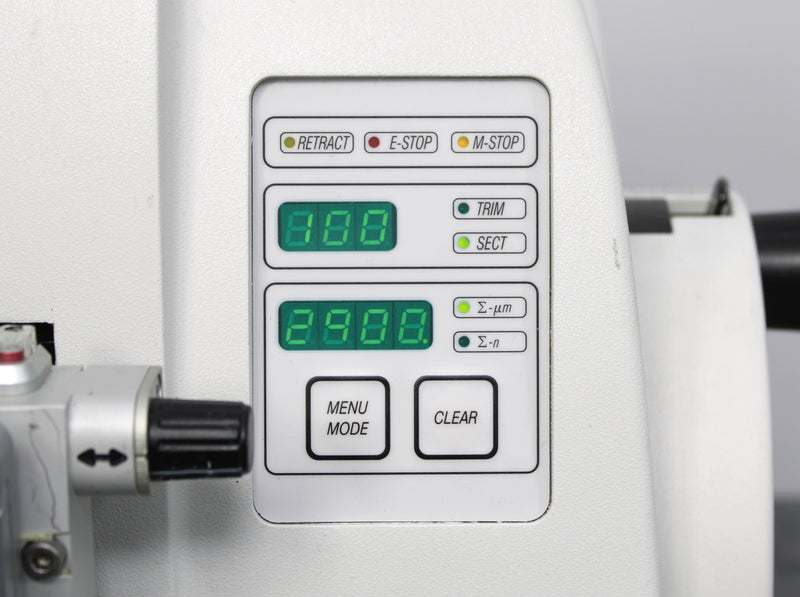 Leica RM2255 Rotary Microtome Control Panel