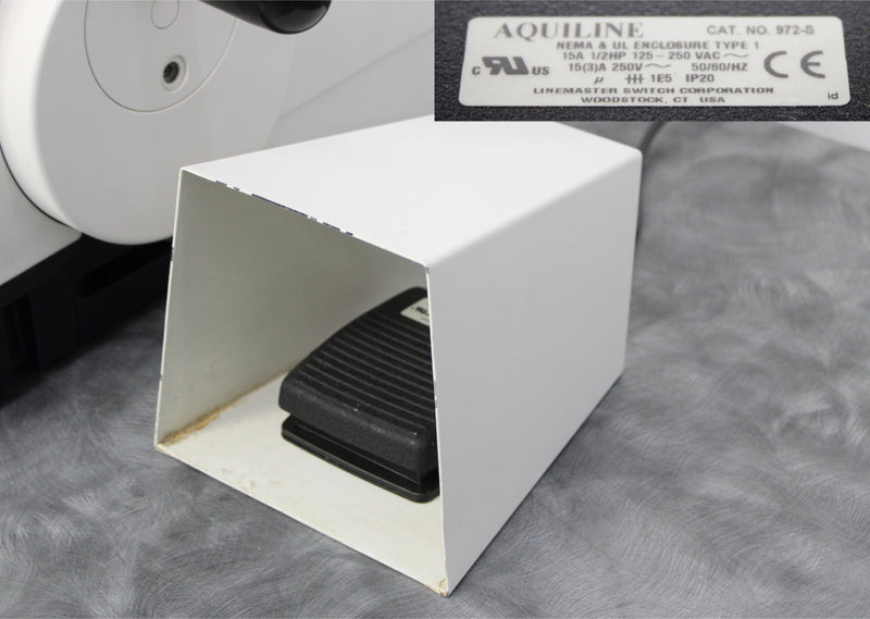 Leica RM2255 Rotary Microtome 14050237960 with Controller and Foot Switch