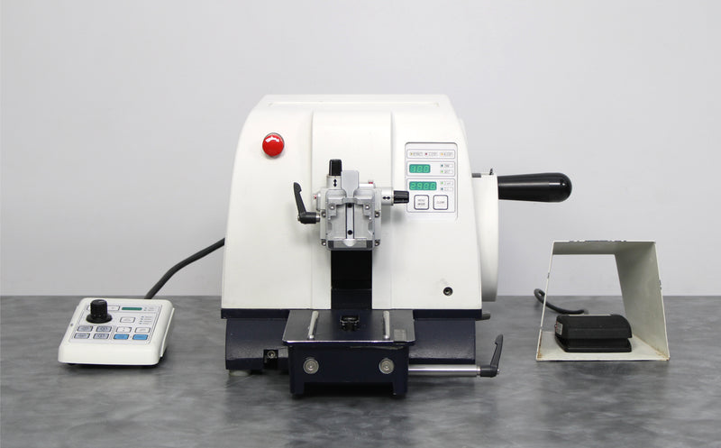 Leica RM2255 Motorized Rotary Microtome with Controller and Foot Switch
