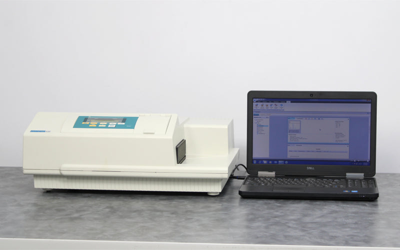 Molecular Devices SpectraMax Plus 384 Absorbance Microplate Reader with Laptop