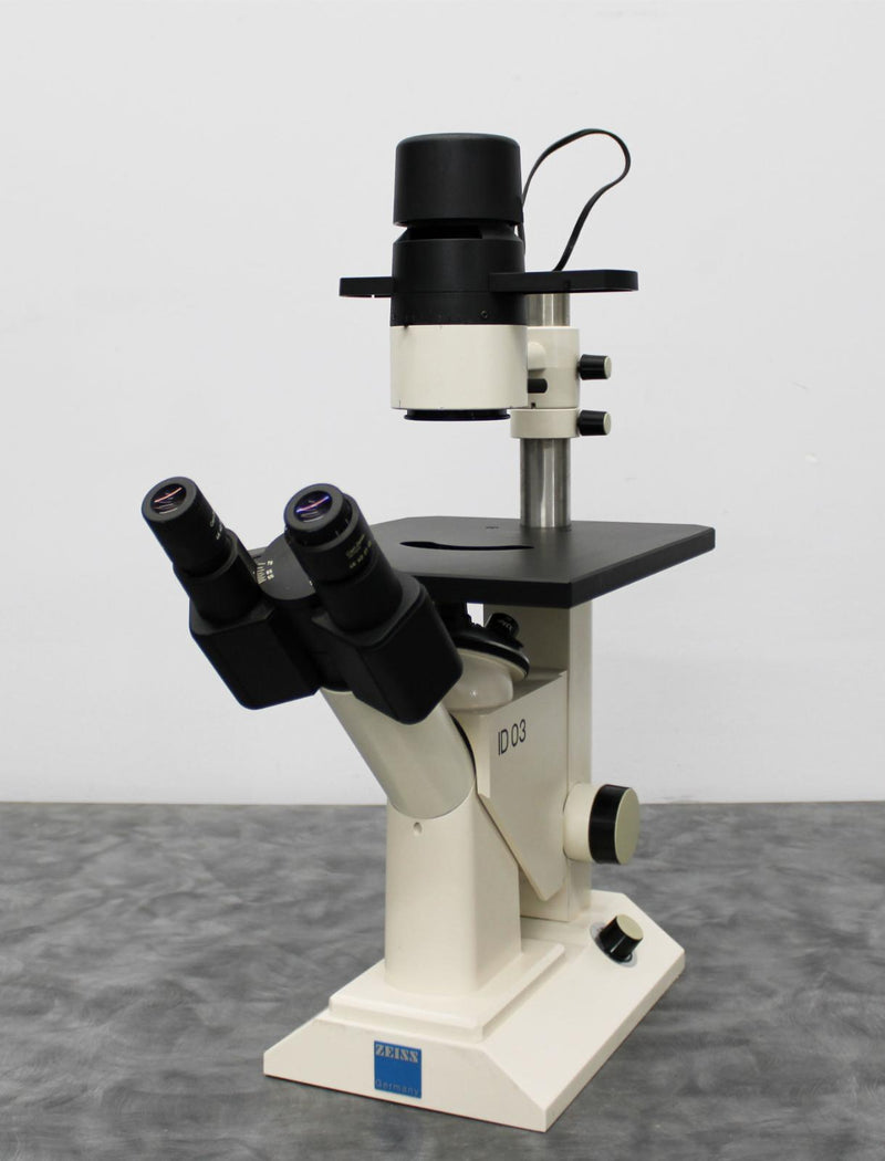 Carl Zeiss ID 03 Inverted Microscope with 3 Objectives