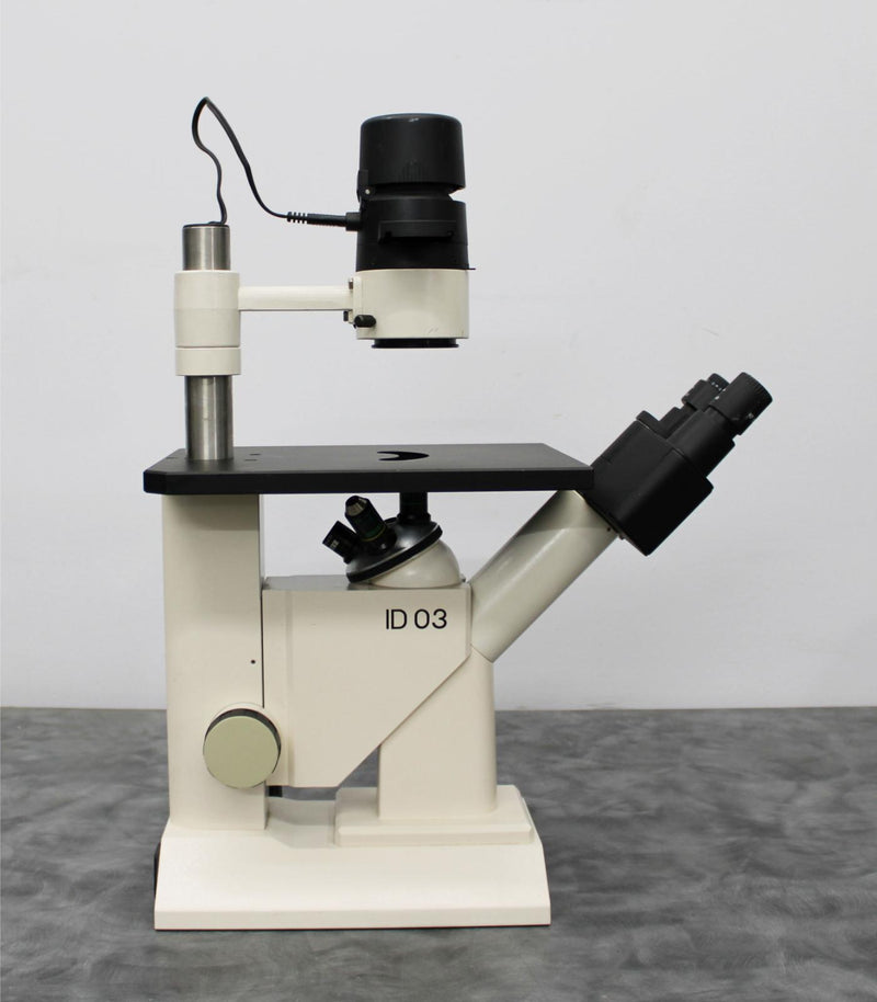 Carl Zeiss ID 03 Inverted Microscope with 3 Objectives