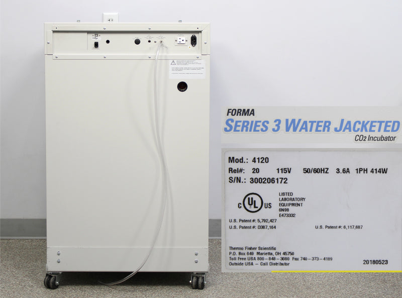 Thermo Scientific 4120 Forma Series 3 Water Jacketed CO2 Incubator with Cart