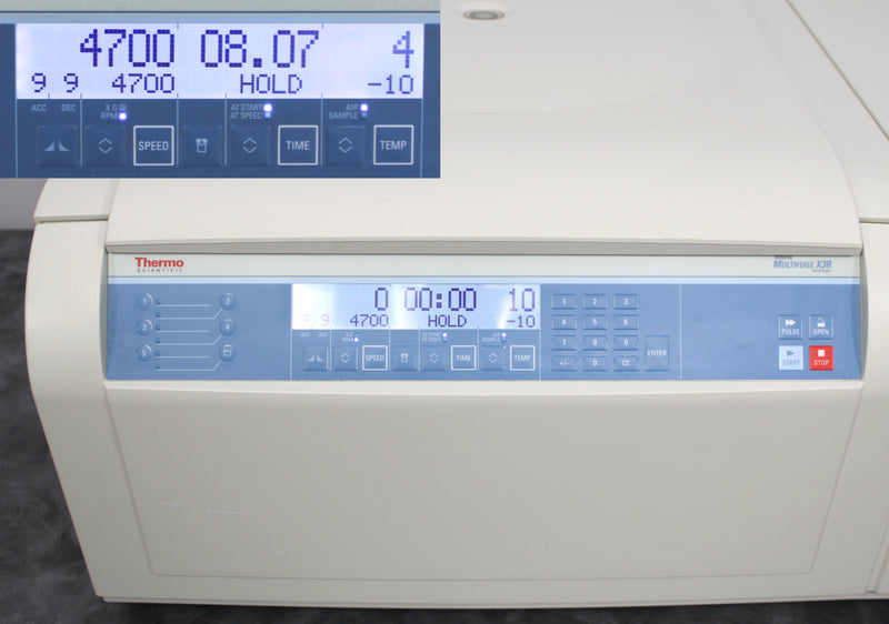 Thermo Heraeus Multifuge X3R Refrigerated Benchtop Centrifuge with TX-750 Rotor