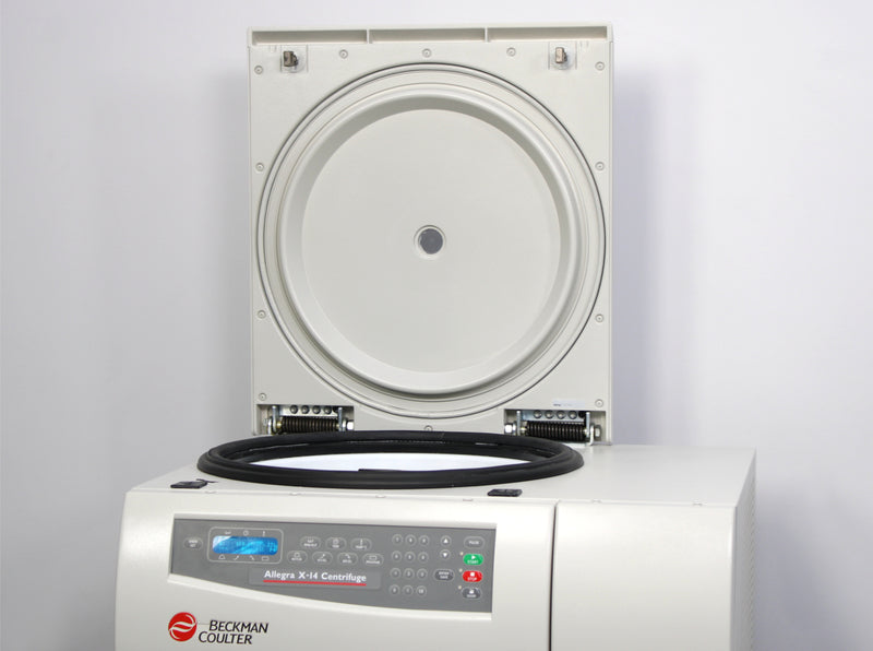 Beckman Coulter Allegra X-14 Benchtop Centrifuge Lid Open