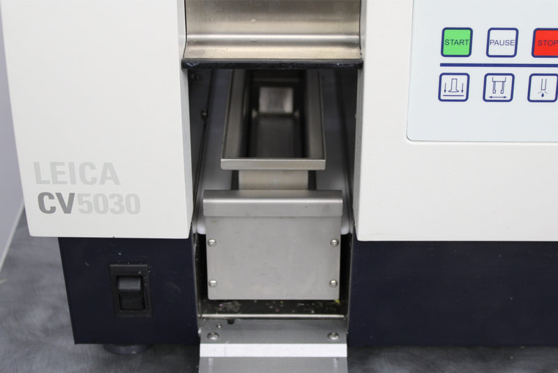 Leica ST5020 Automated Slide Stainer with CV5030 Coverslipper & Transfer Station