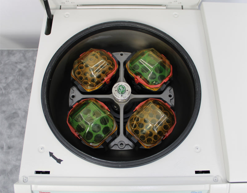 Thermo Sorvall Legend XTR 75004521 Refrigerated Benchtop Centrifuge and Rotor