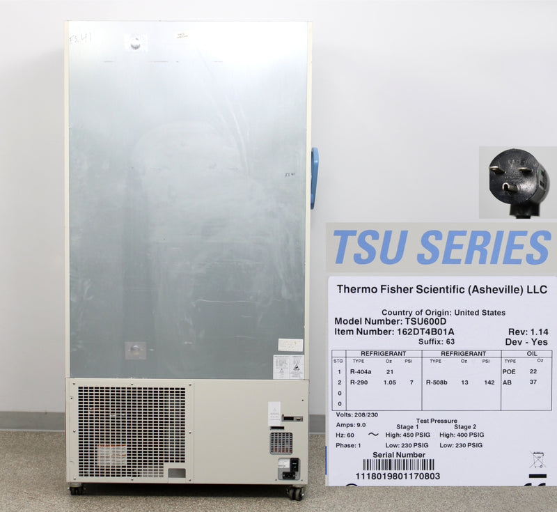 Thermo Scientific TSU Series TSU600D Upright ULT Ultra-Low Temperature Freezer