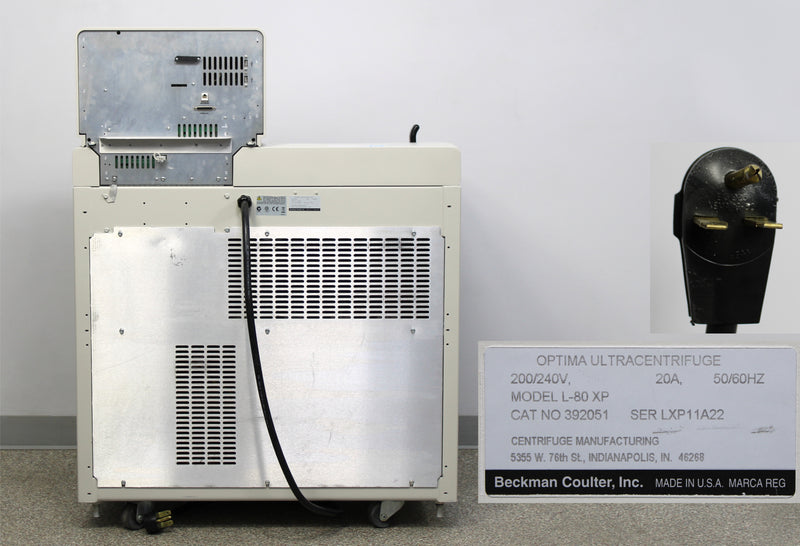 Beckman Coulter Optima 392051 L-80 XP Preparative Floor Ultracentrifuge