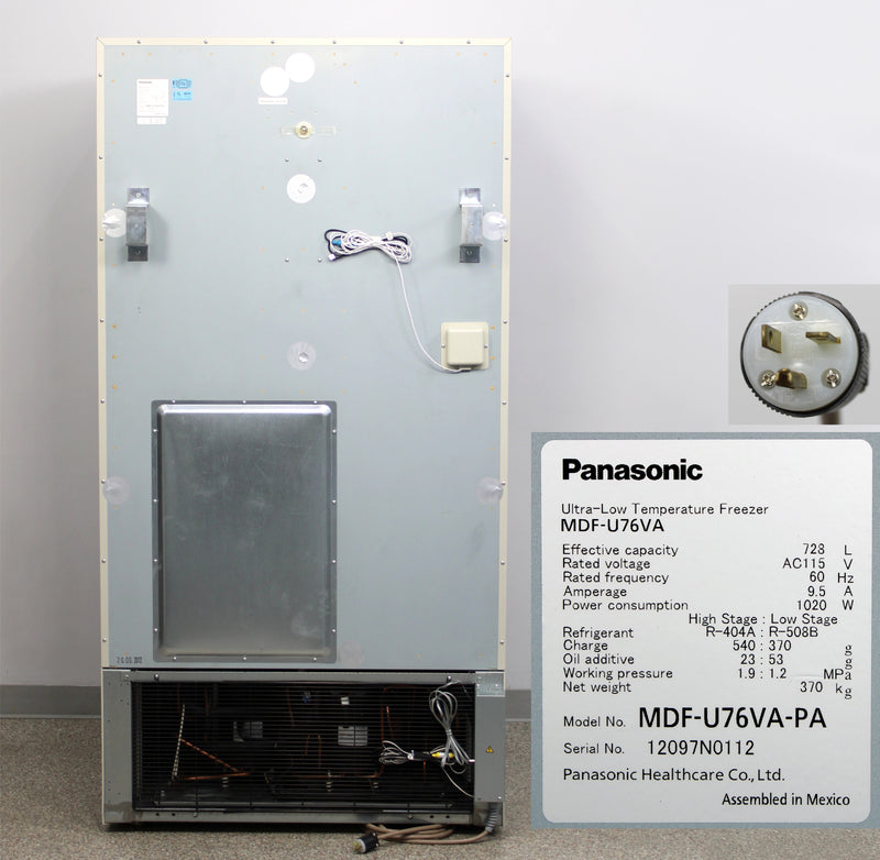 Panasonic VIP Plus Series MDF-U76VA-PA Upright ULT Ultra-Low Temperature Freezer