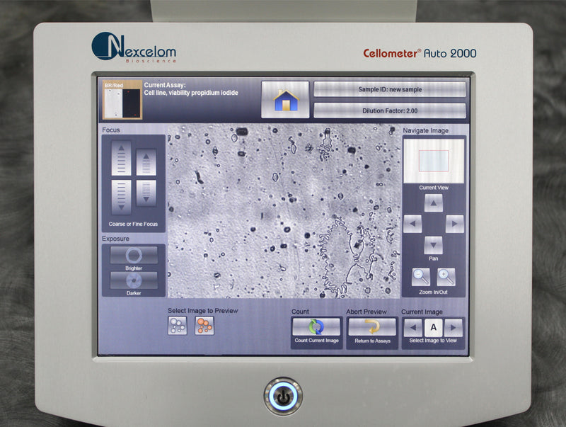 Nexcelom Bioscience Cellometer Auto 2000 Cell Profiler Automate Cell Counter