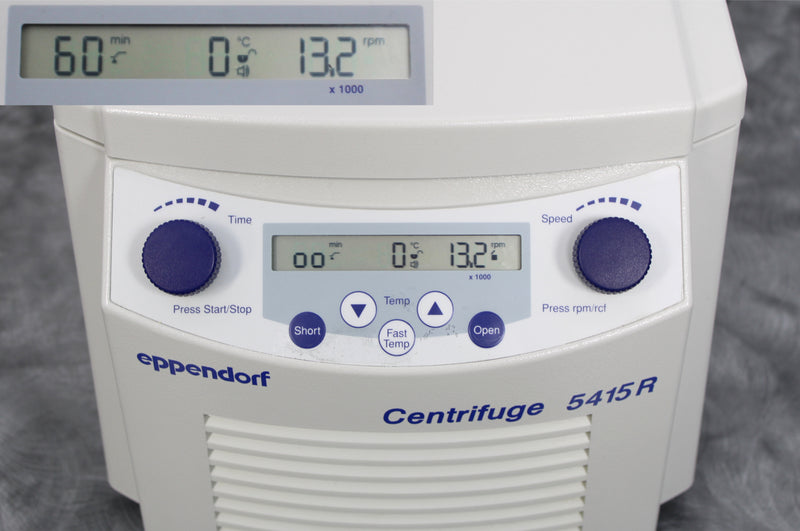 Eppendorf 5415R Refrigerated Benchtop Microcentrifuge 5426 with F45-24-11 Rotor
