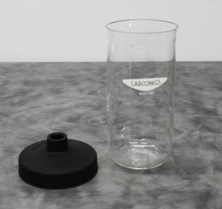 Labconco 75429 Fast-Freeze 900mL Flask and Caps for Freeze Dryers