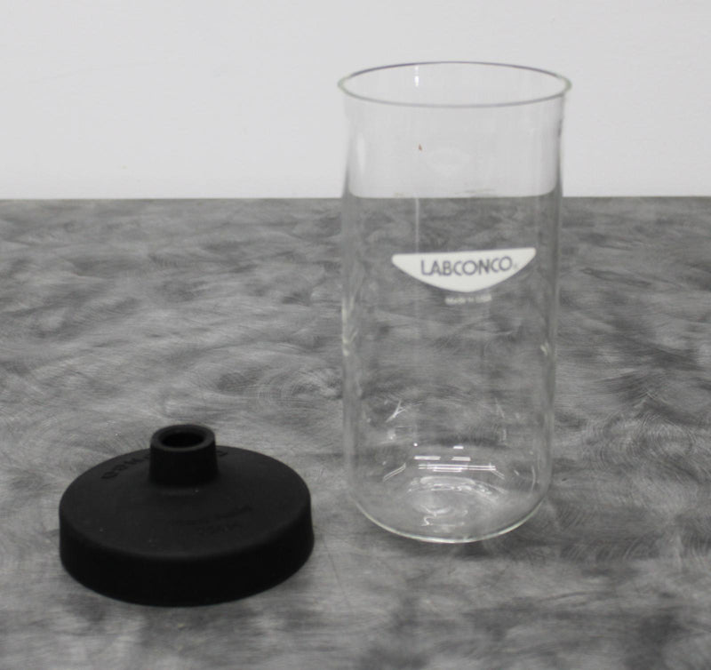 Labconco 75429 Fast-Freeze 900mL Flask and Caps for Freeze Dryers