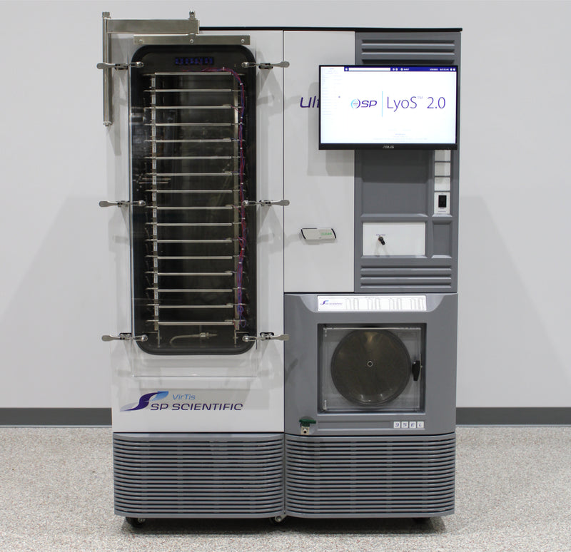 SP VirTis 35L Ultra EL-85°C Stoppering Freeze Dryer