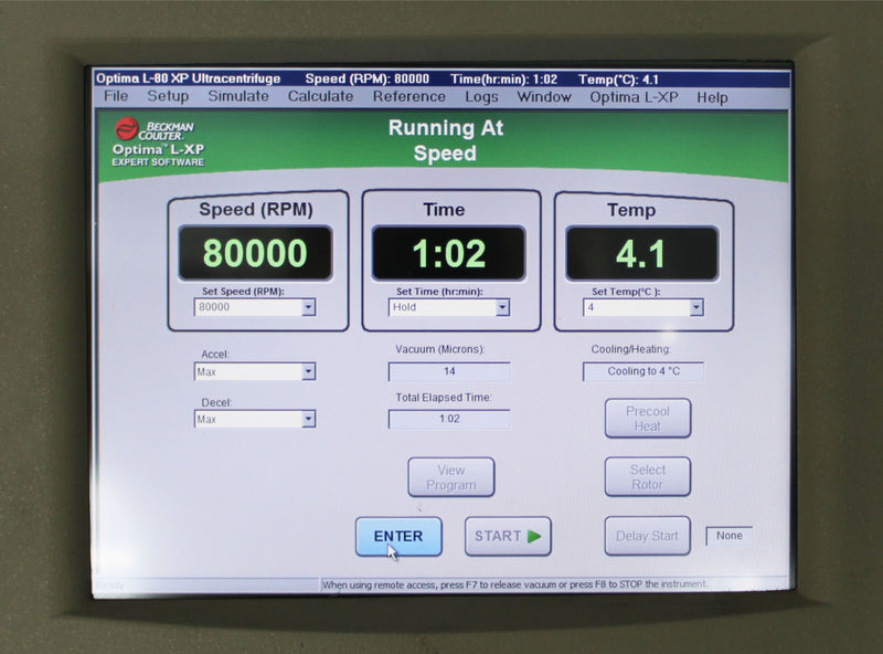 Beckman Coulter Optima L-80 XP 392051 Floor Ultracentrifuge