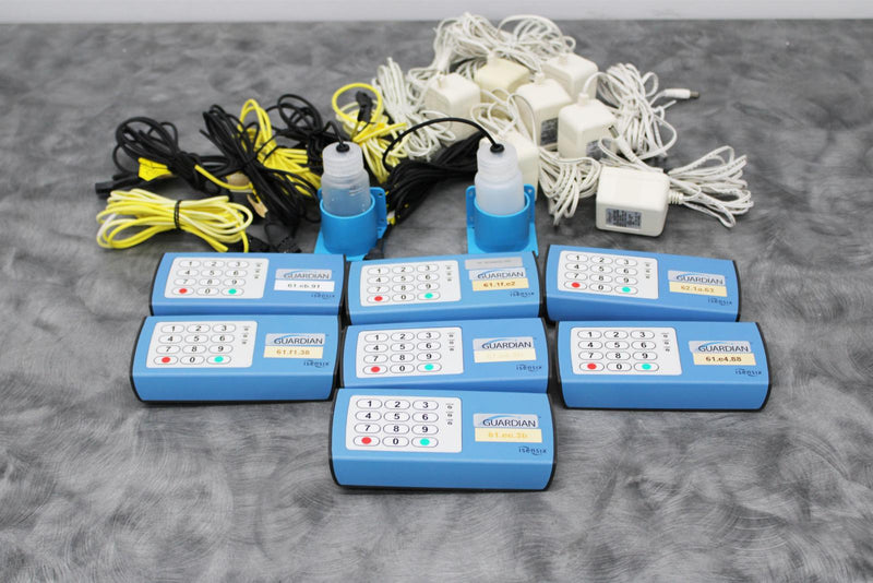 x7 Isensix SM200 Guardian Temperature Monitoring Units with Thermocouple Probes