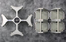 Eppendorf A-4-62 Swing Bucket Rotor and x4 Eppendorf Plate Carriers
