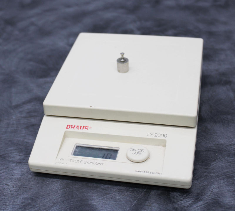 Ohaus LS2000 Portable Standard Balance 1 to 2000 gram Reading