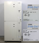 Thermo Scientific Forma Steri-Cult 3307 Stacked CO2 Incubators Back Panel, Labels with Serial Numbers, Logos