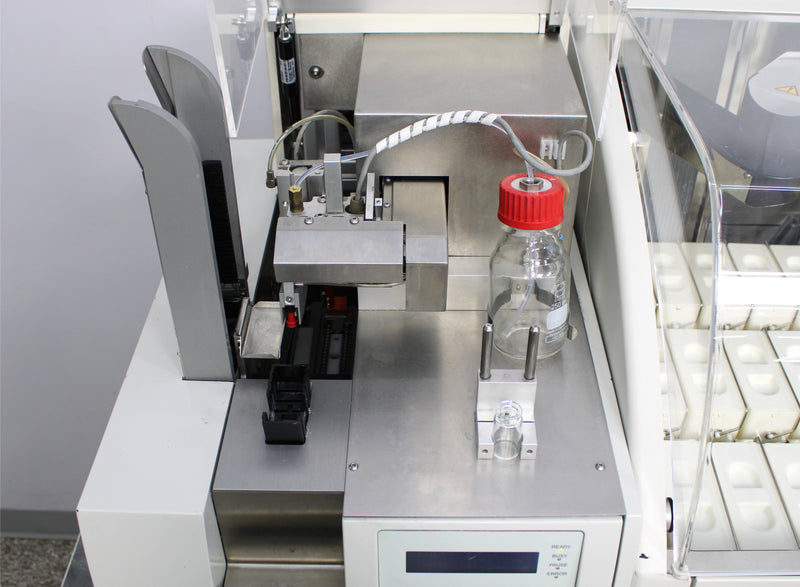 Leica CV5030 Glass Coverslipper Output Station, Bottle, Dispenser, Pick and Place Module