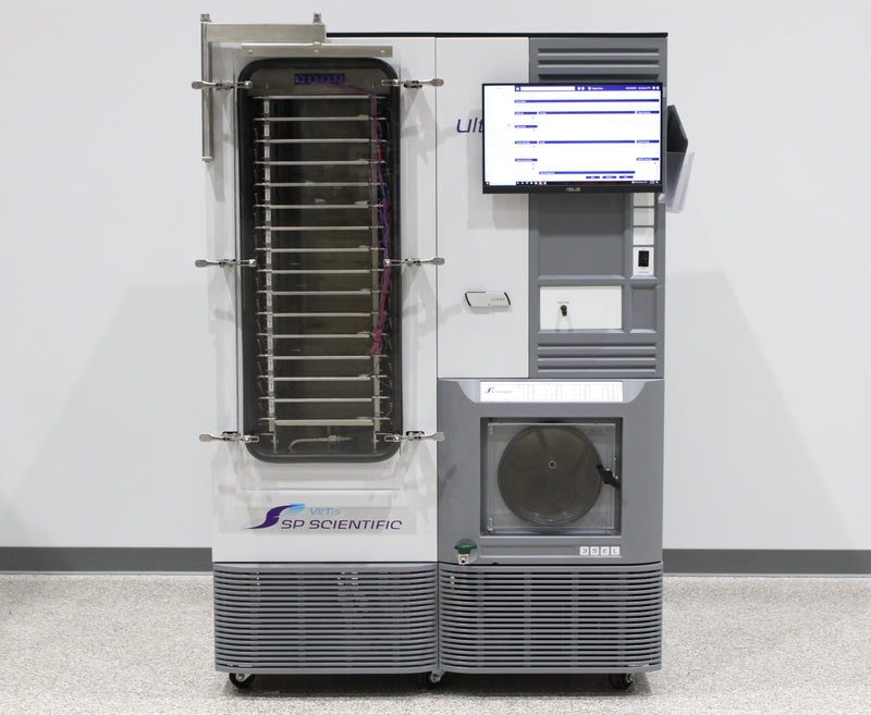 SP VirTis 35L Ultra EL-85°C Stoppering Freeze Dryer and PC with Lyos 2.0