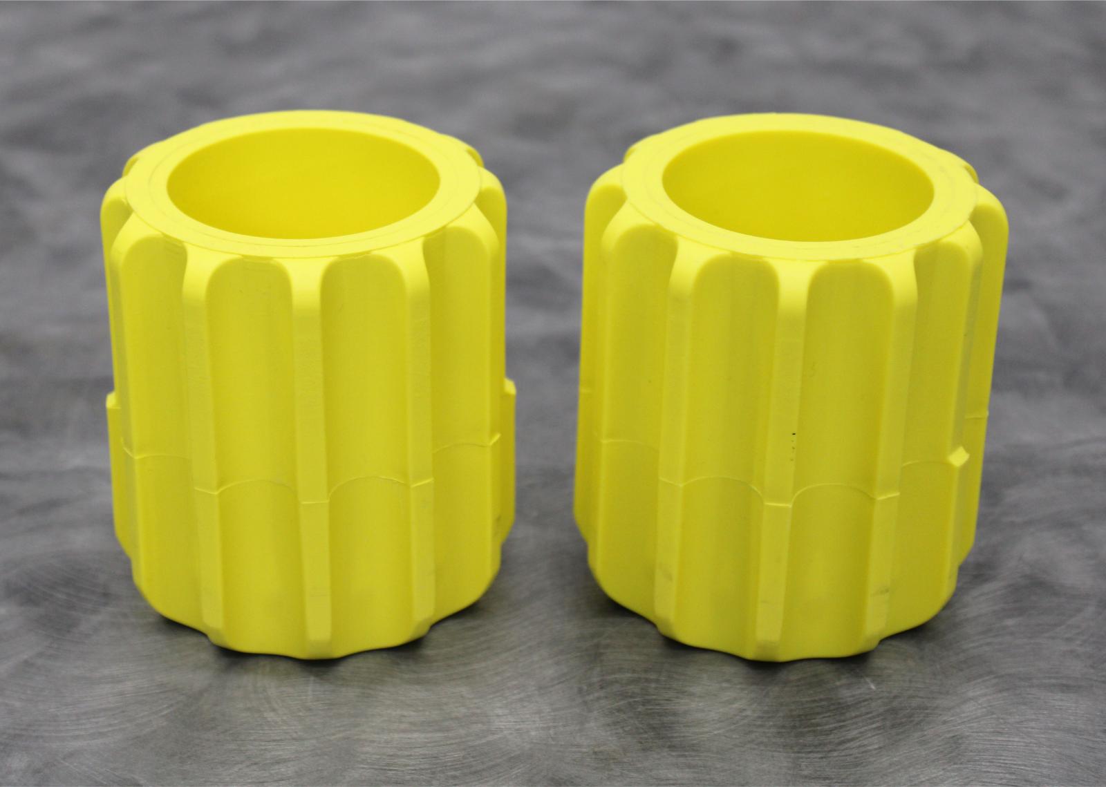 x2 Beckman Coulter 349946 1x250mL Centrifuge Rotor Bottle Adapters