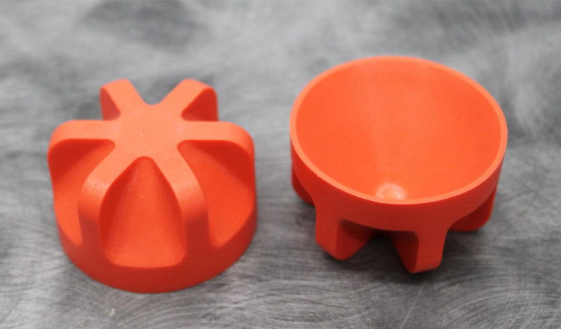 x2 Beckman Coulter 356983 Centrifuge 62 mm Diameter Cushion Bottle Adapters