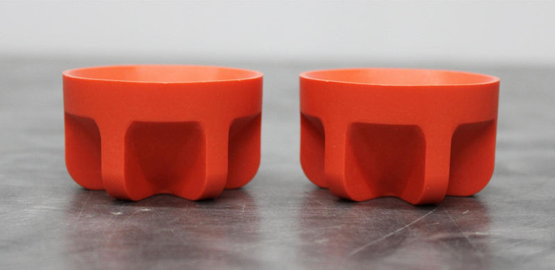 x2 Beckman Coulter 356983 Centrifuge 62 mm Diameter Cushion Bottle Adapters