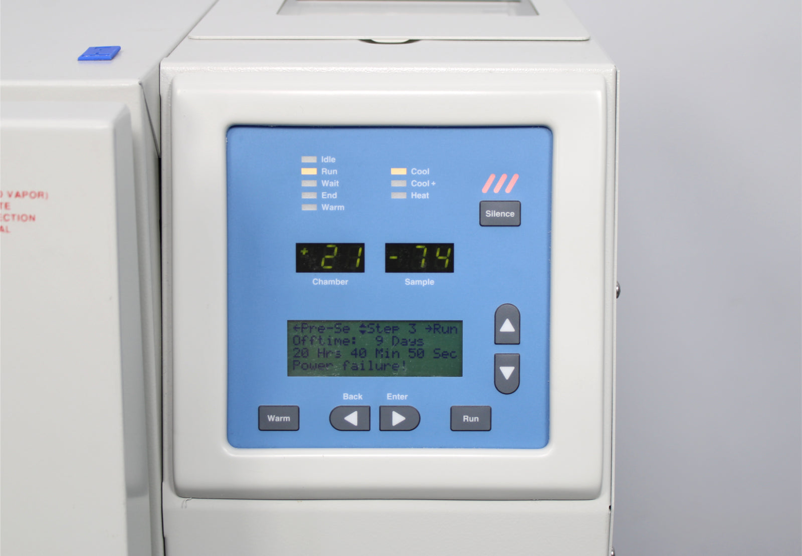 Cryomed Racks Thermo Scientific CryoMed Controlled-Rate Freezer 7458 with Vial Rack
