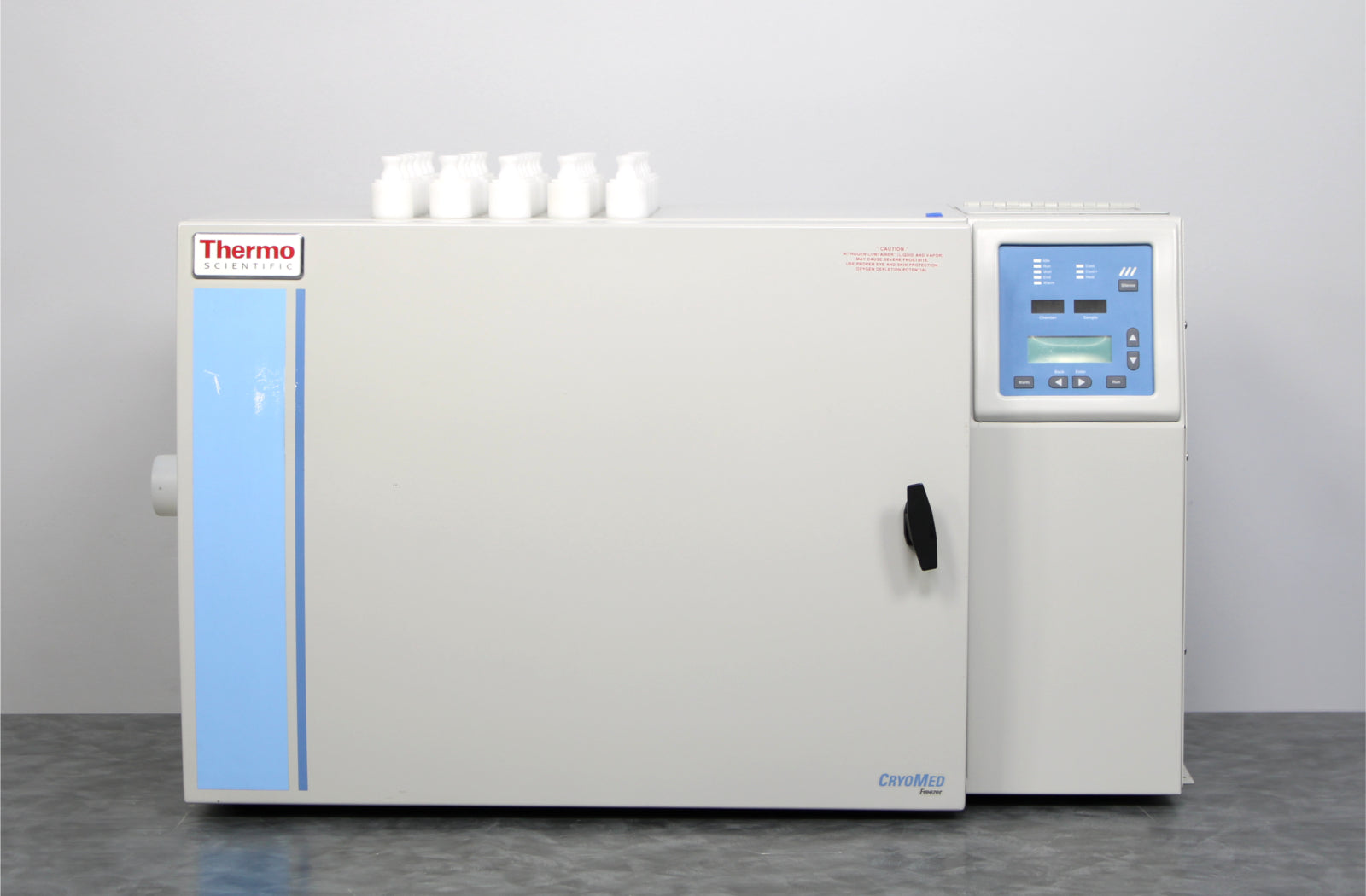 Cryomed Racks Thermo Scientific CryoMed Controlled-Rate Freezer 7458 with Vial Rack