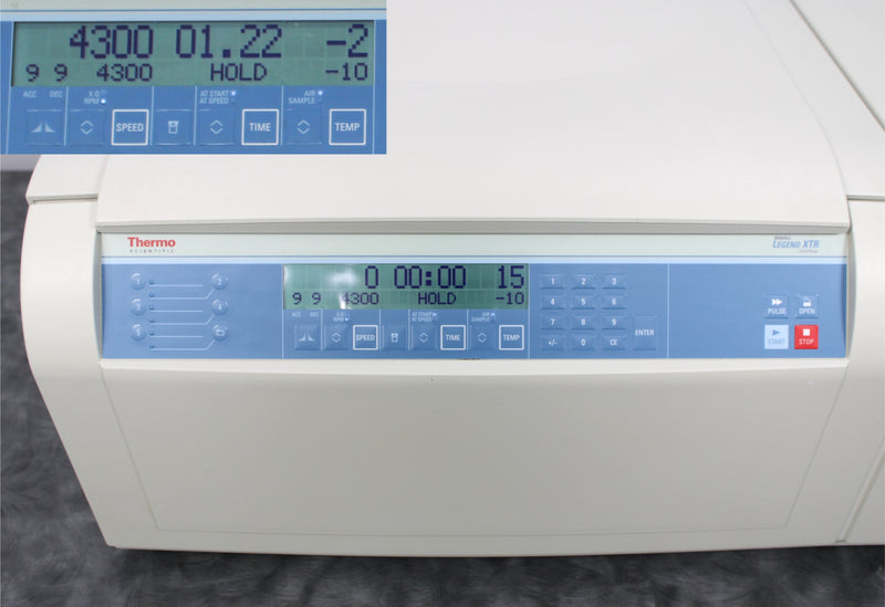 Thermo Sorvall Legend XTR Refrigerated Benchtop Centrifuge and TX-750 Rotor