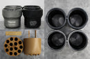 x4 Thermo Scientific Rotor Buckets (75003608) and x2 Thermo Scientific 14 x 15mL Bucket Adapters (75003639)