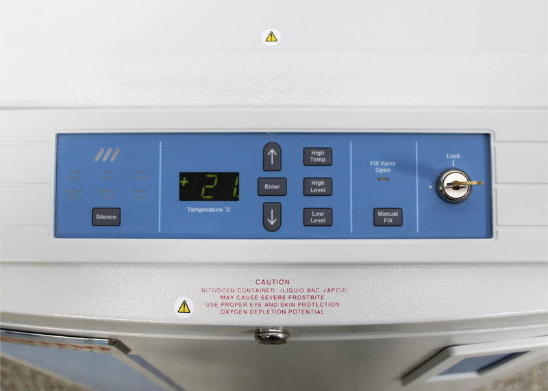 Thermo Scientific CryoPlus 1 Liquid Nitrogen Cold Storage 90 Liter System 7400