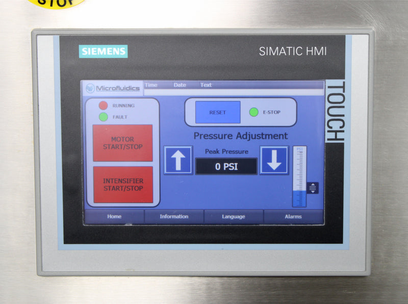 Microfluidics M110P High Shear Benchtop Microfluidizer Processor Homogenizer